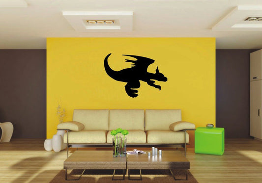 Picniva 22x15.45 Dragon Style 29 Vinyl Wall Decal Fantasy Decor