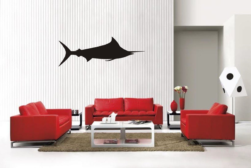 Picniva Marlin Style2A Wall Decal Removable Home Decor