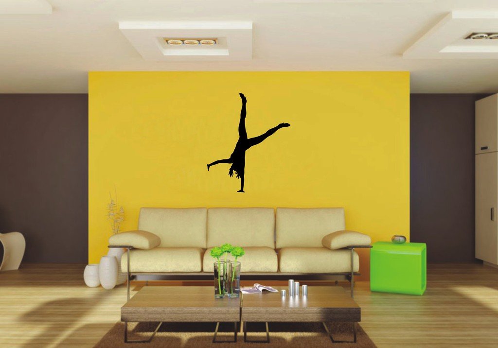 Picniva 22x26.31 Girl Style 24 Vinyl Wall Decal Figure