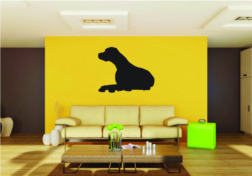 Picniva Hound Dog Style 21 Removable Vinyl Wall Decal
