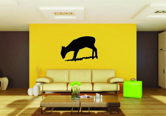 Picniva Deer Style 43 Removable Vinyl Wall Decal