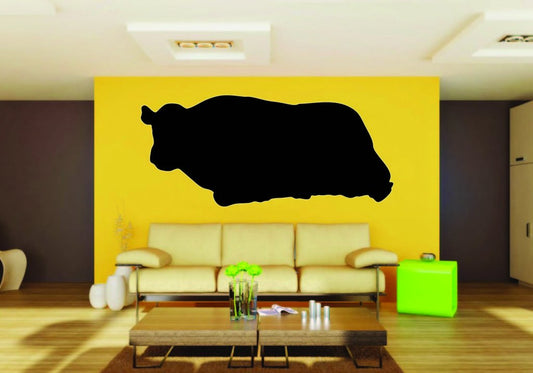 Picniva Cow Sty3a Vinyl Wall Decal, Approx 22 x 11 in, Removable
