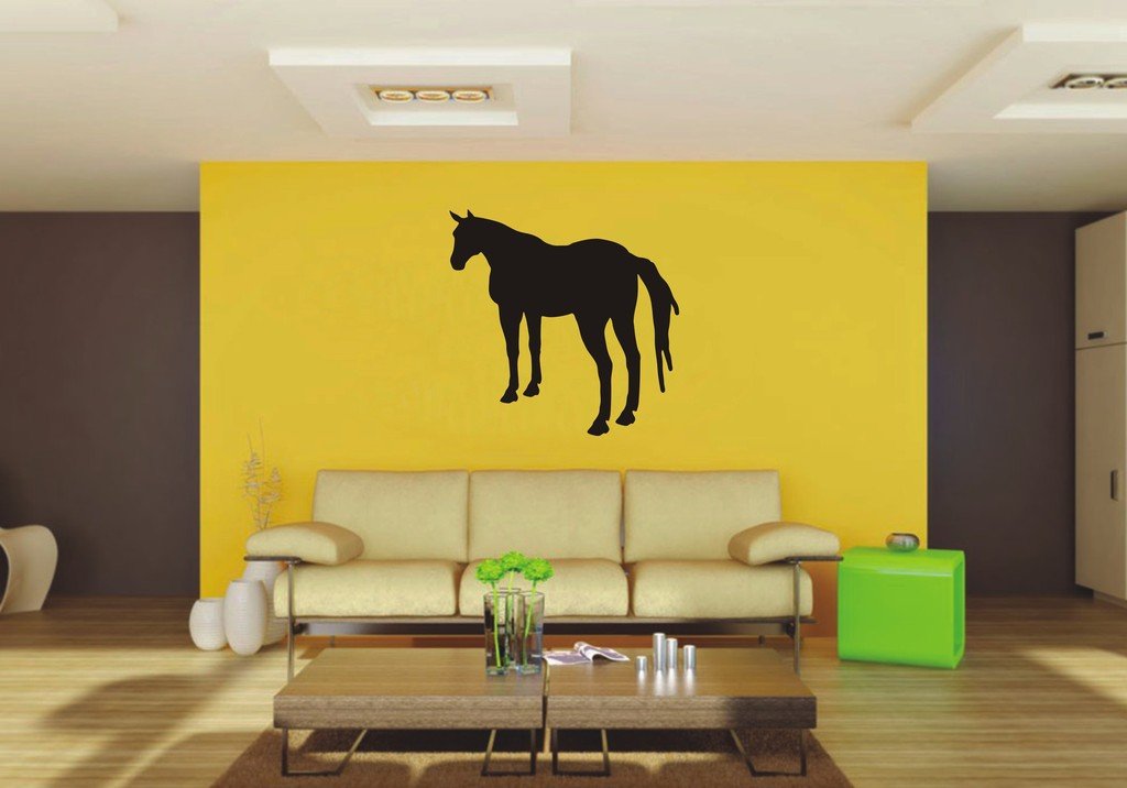 Picniva Horse Sty27a Vinyl Wall Decal, Approx 22 x 21.71 in, Removable