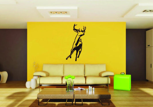 Picniva Deer Buck Style 27 Removable Vinyl Wall Decal
