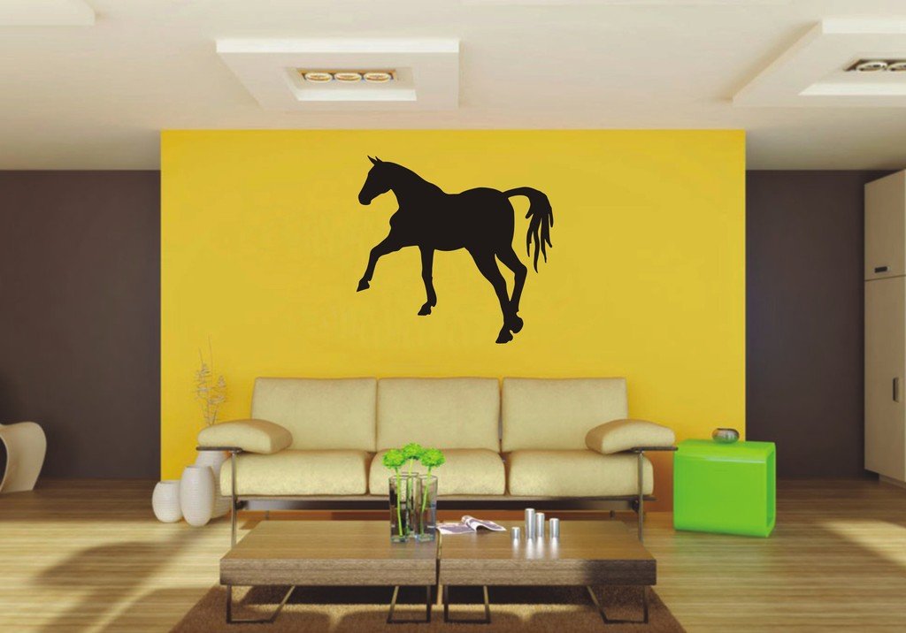 Picniva Horse Sty28a Vinyl Wall Decal, Approx 22 x 21.05 in, Removable