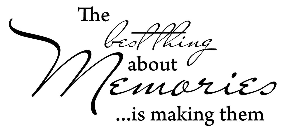 Decaltor Making Memories Quote Wall Decal
