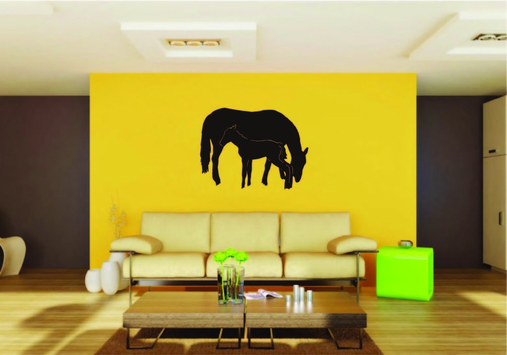 Picniva Horse Style 14 Removable Vinyl Wall Decal