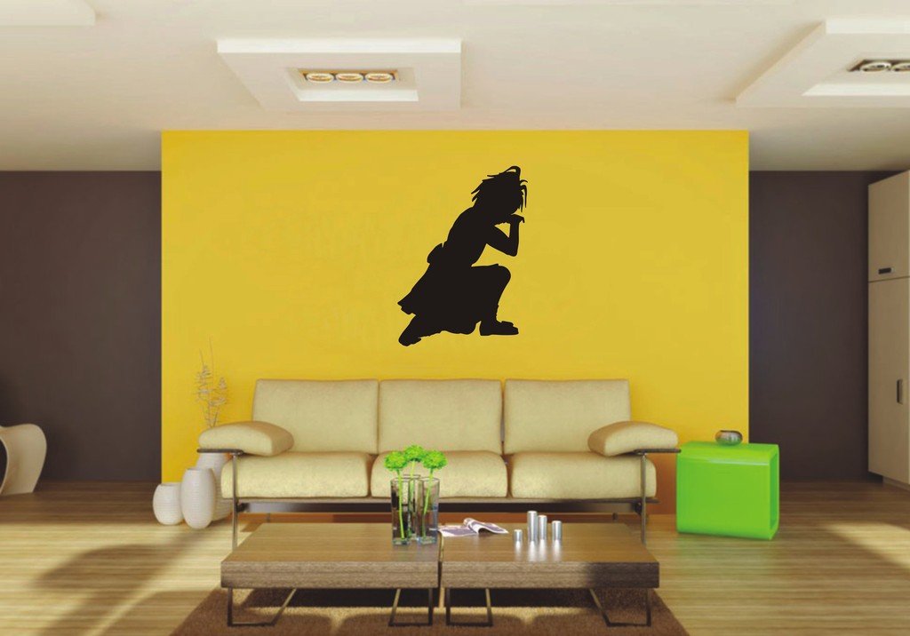 Picniva Girl Sty48 Vinyl Wall Decal, Approx 22 x 30.49 in, Removable