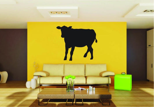 Picniva Cow Sty63 Vinyl Wall Decal, Approx 22 x 18.7 in, Removable