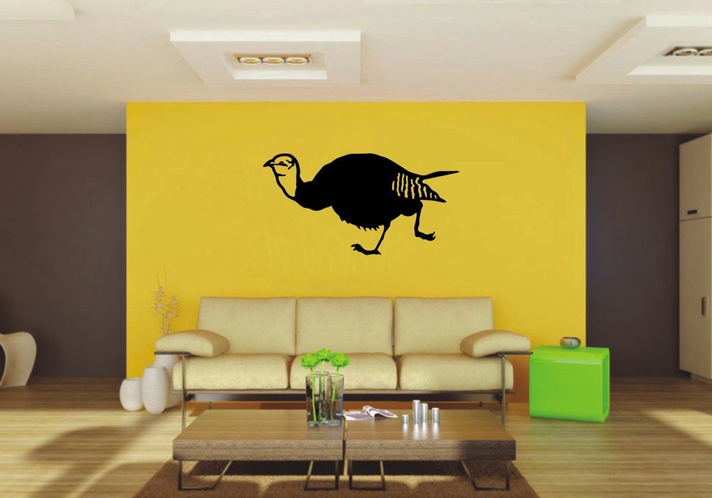 Picniva Turkey Sty13 Vinyl Wall Decal, Approx 22 x 11.4 in, Removable