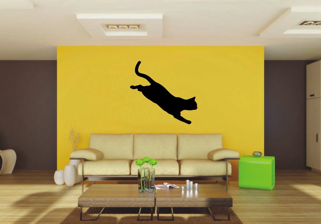 Picniva 22x20.67 British Short Style 2 Vinyl Wall Decal Cat Breed