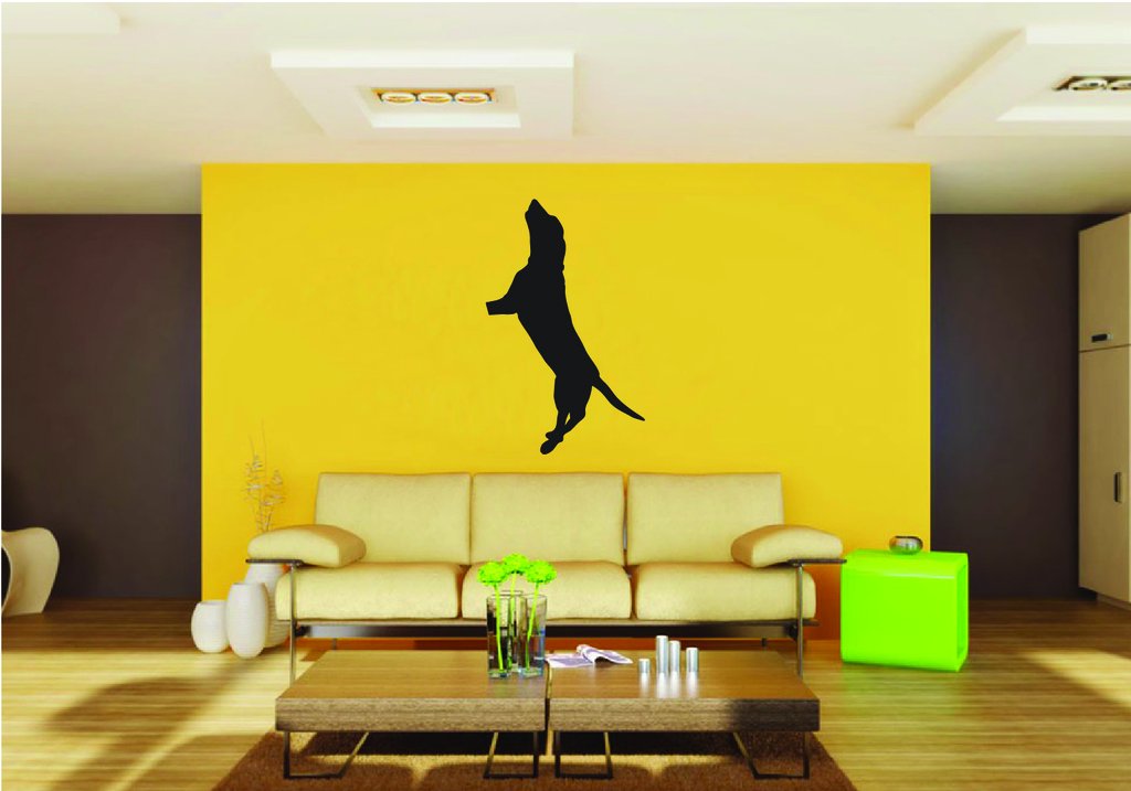 Picniva Dog Style 22 Removable Vinyl Wall Decal