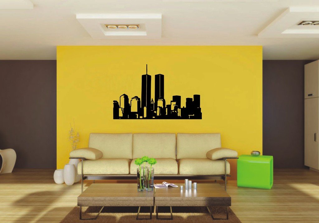 Picniva 22x13.67 NYC York City Style 1 Vinyl Wall Decal