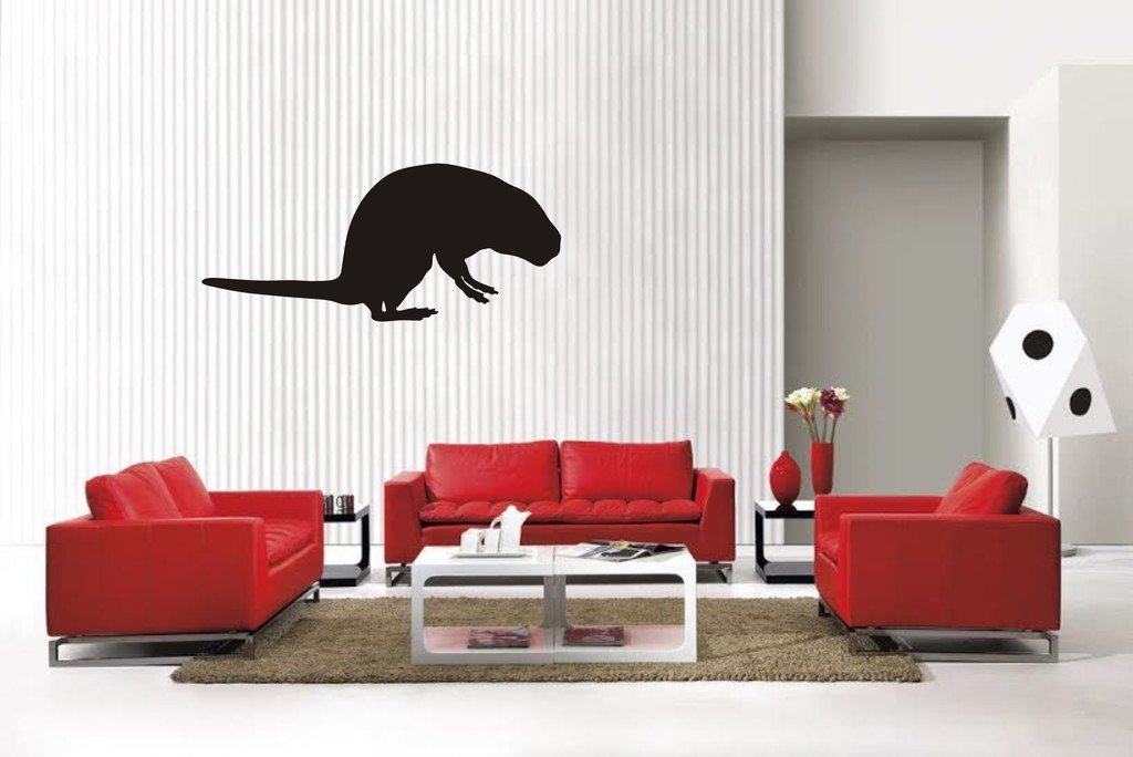 Picniva Beaver Style7 Wall Decal Removable Home Decor