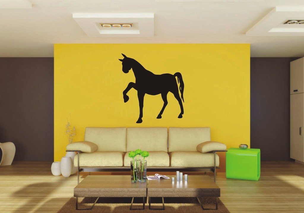 Picniva Horse Sty73 Vinyl Wall Decal, Approx 22 x 23.37 in, Removable