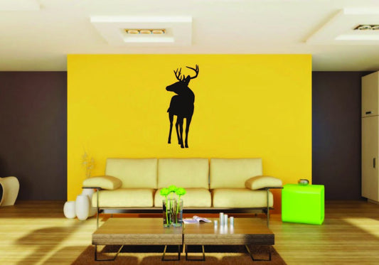 Picniva Deer Buck Style 22a Removable Vinyl Wall Decal