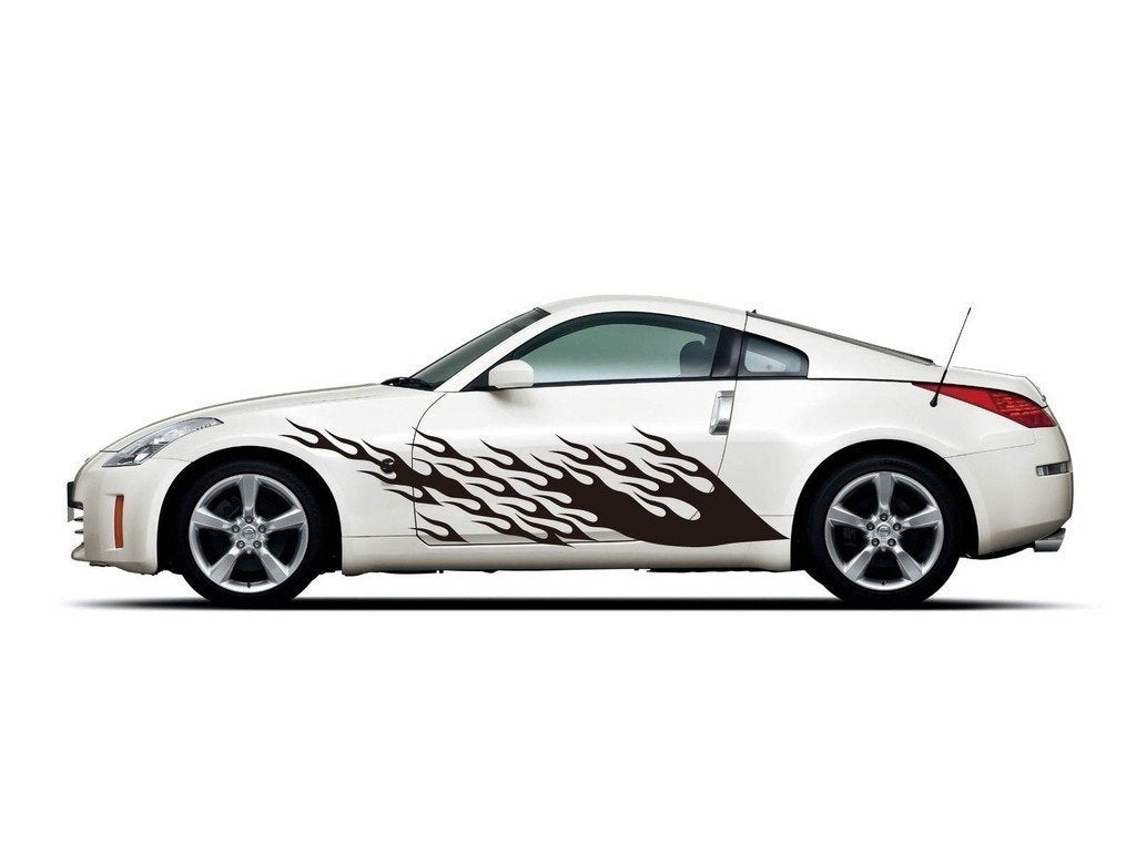 Picniva Style 347 Racing Side Stripe Vinyl Decals, 20 x 75 in, 2 Pc