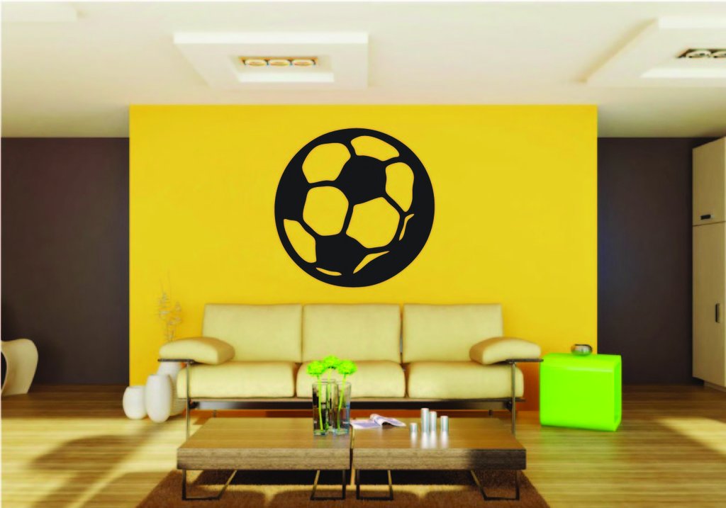 Picniva Soccer Ball Style 10 Removable Vinyl Wall Decal