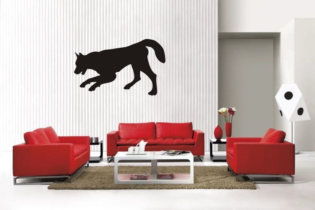 Picniva Wolf Style44 Wall Decal Removable Home Decor