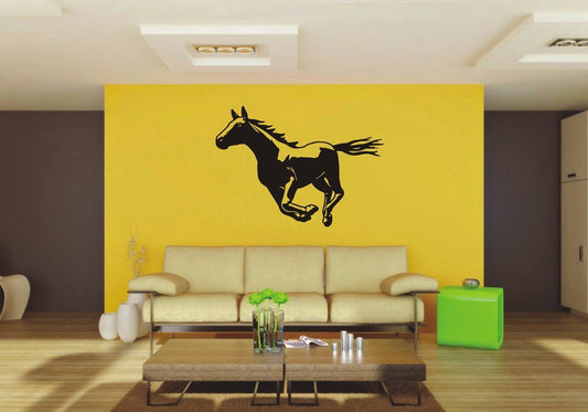 Picniva Horse Sty56 Vinyl Wall Decal, Approx 22 x 15.77 in, Removable