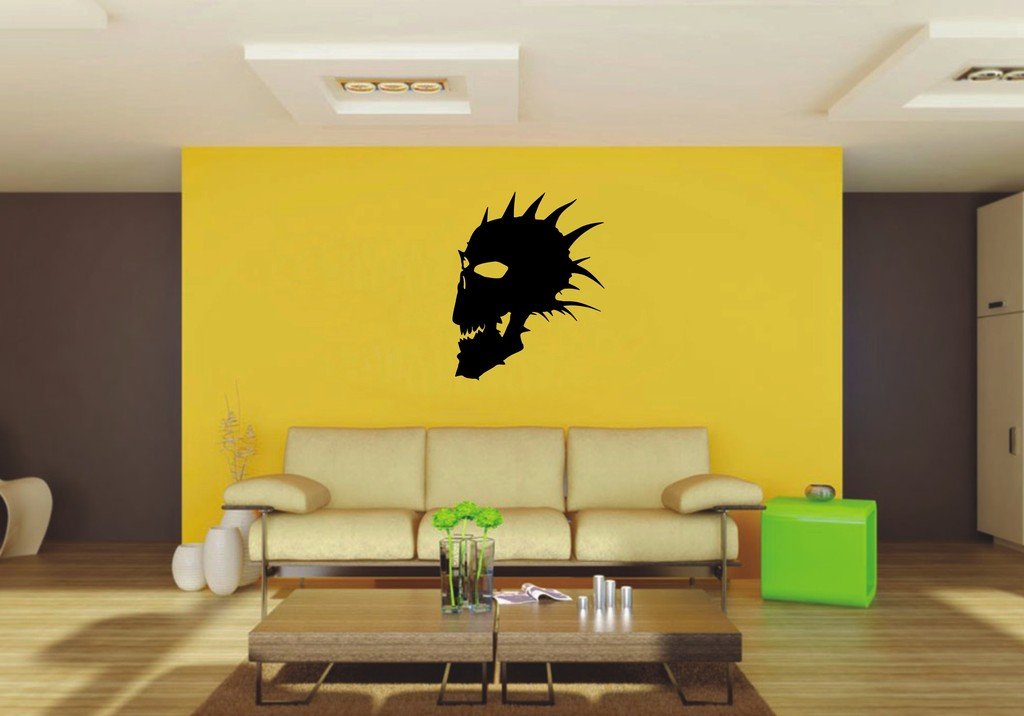 Picniva 22x27.31 Skull Style 11a Vinyl Wall Decal Fantasy Decor