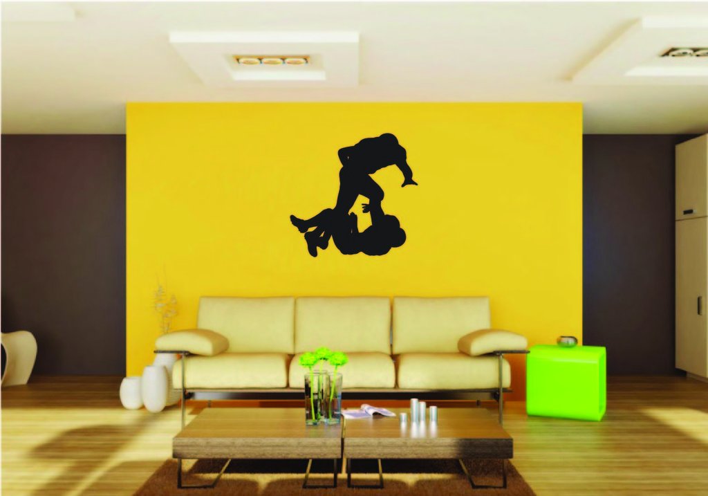 Picniva Football Style 1a Removable Vinyl Wall Decal