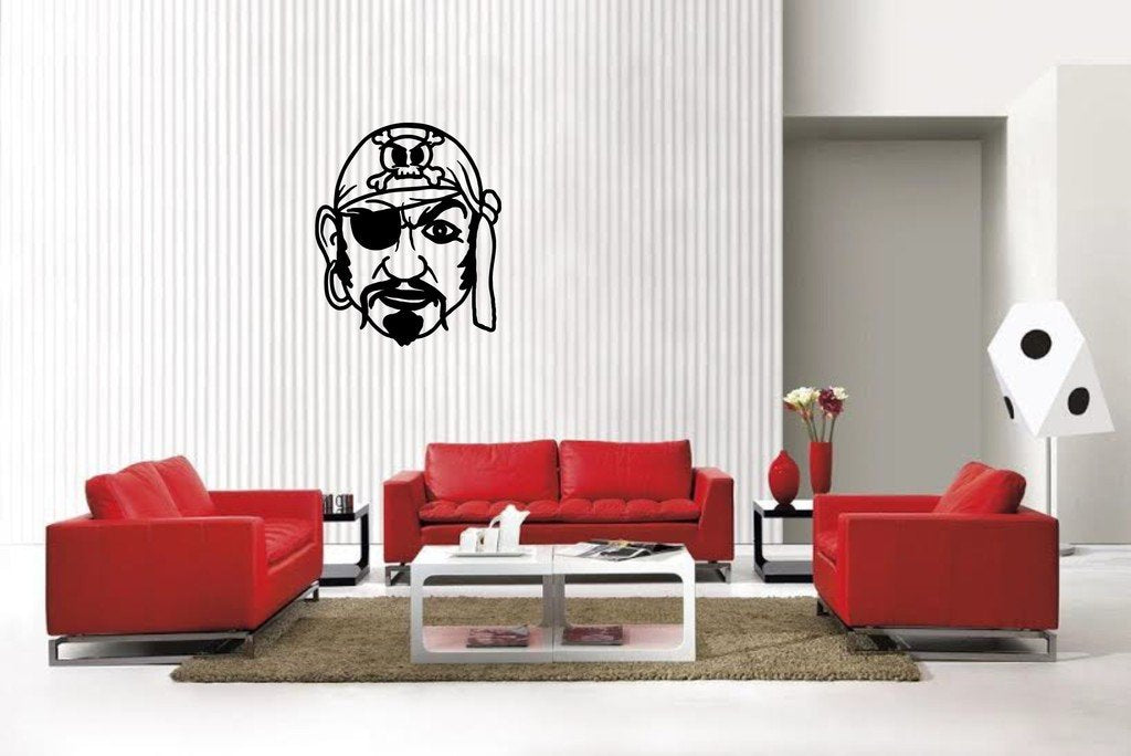 Picniva Pirate Style3 Wall Decal Removable Home Decor