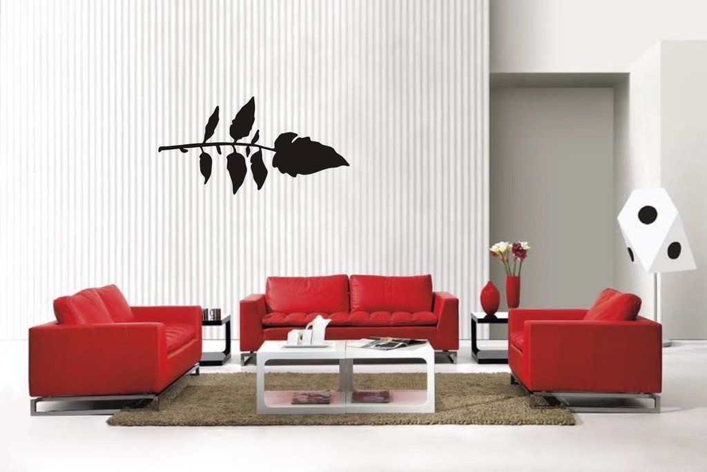 Picniva Leaf 52 Wall Decal Removable Home Decor