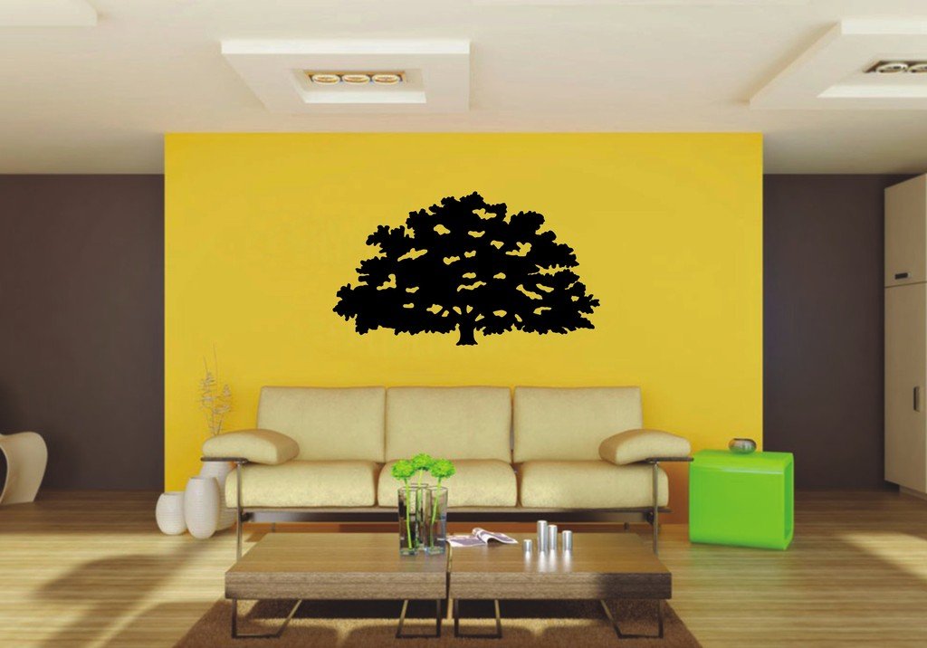 Picniva 22x12.69 Oak Style 4 Vinyl Wall Decal Nature