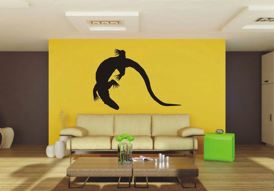 Picniva Komodo Dragon Sty5 Vinyl Wall Decal, Approx 22 x 15.2 in, Removable