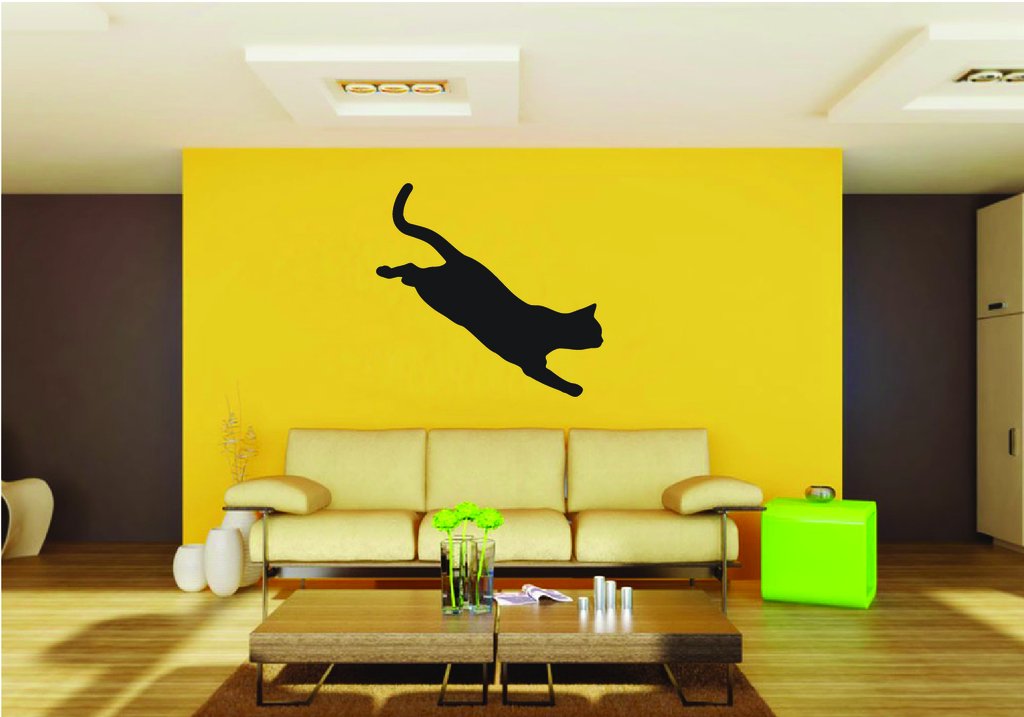 Picniva British Shorthair Cat Style 2 Removable Vinyl Wall Decal