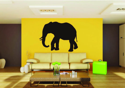Picniva Elephant Sty16 Vinyl Wall Decal, Approx 22 x 17.6 in, Removable