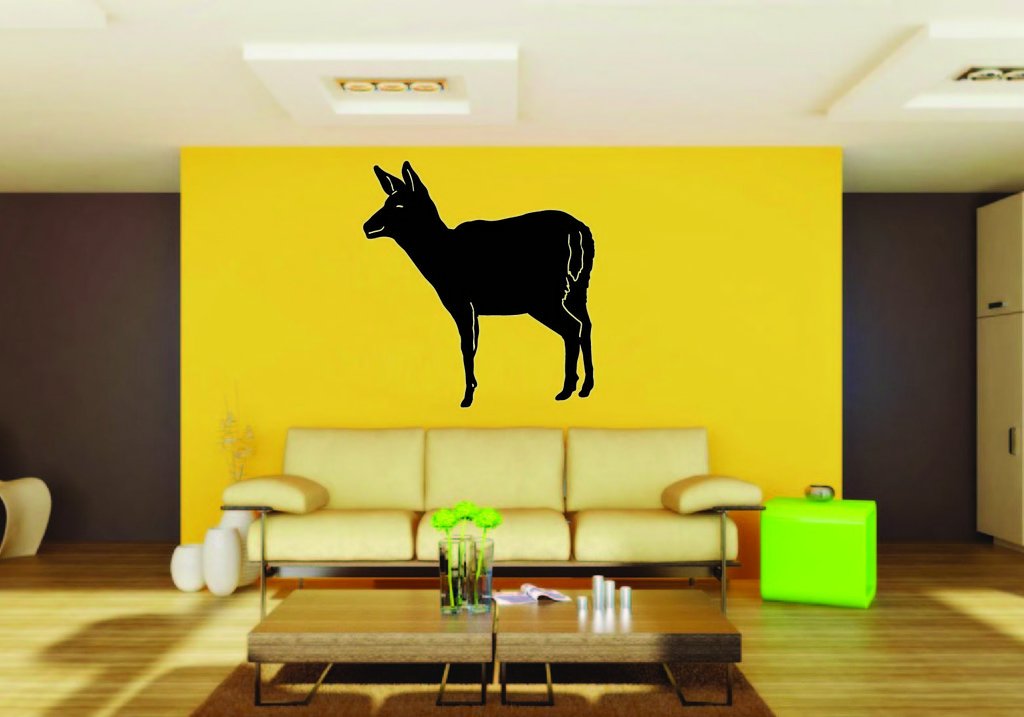 Picniva Deer Doe Style 4 Removable Vinyl Wall Decal