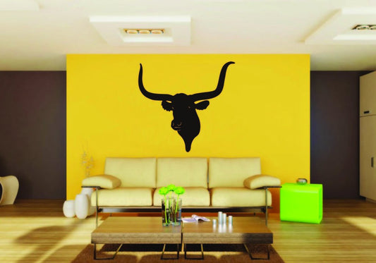 Picniva Cattle Sty22 Vinyl Wall Decal, Approx 22 in Square, Removable