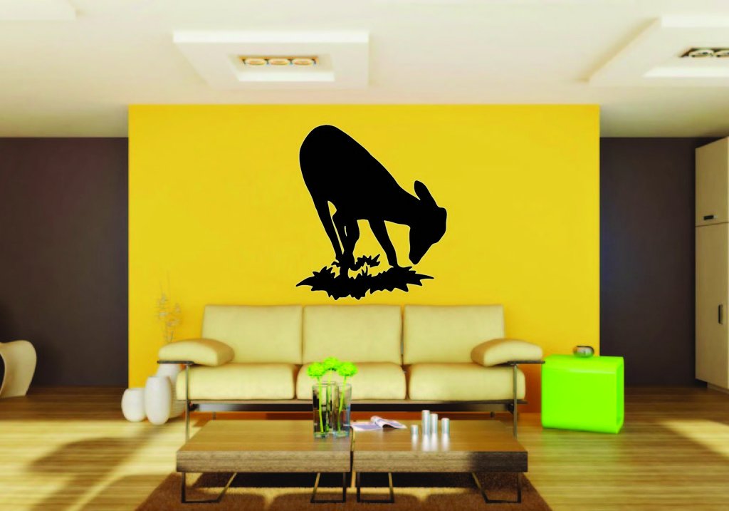 Picniva Deer Style 35 Removable Vinyl Wall Decal