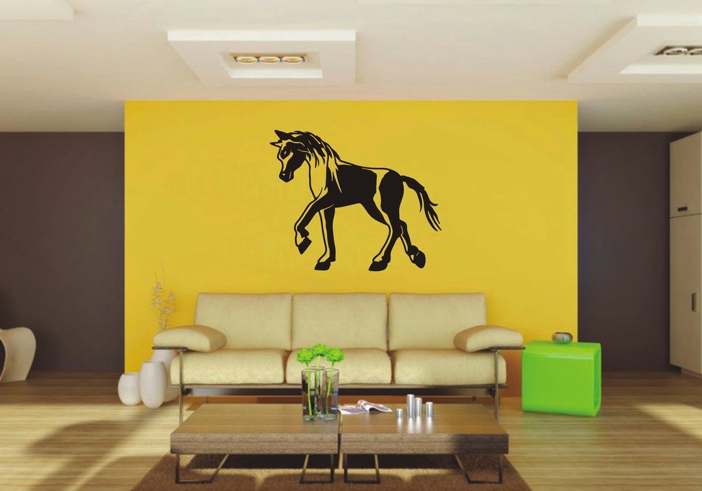 Picniva Pony Style 9 Removable Vinyl Wall Decal Equestrian Kids Decor Art