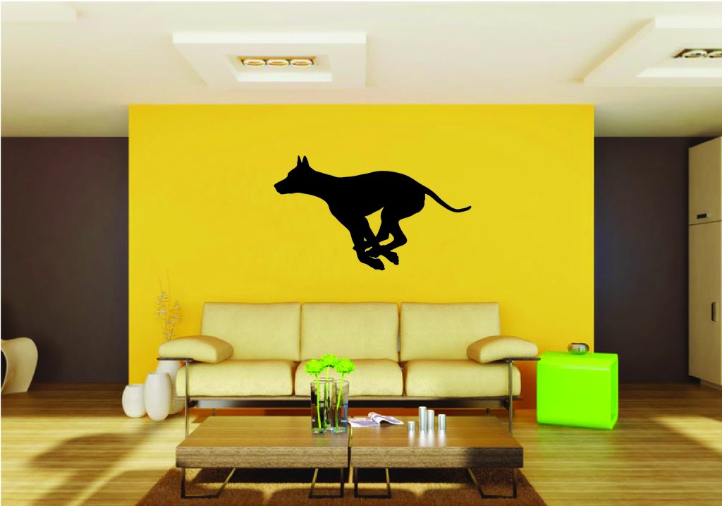 Picniva Doberman Dog Style 20a Removable Vinyl Wall Decal