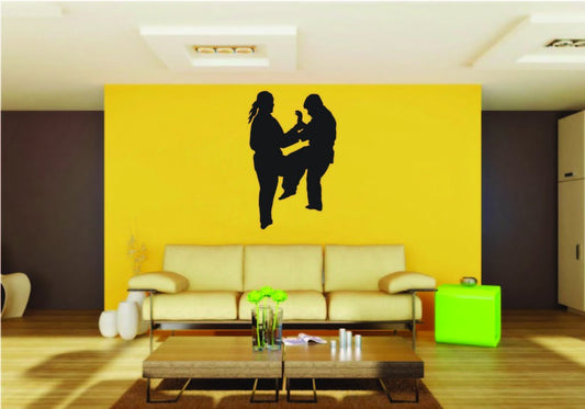 Picniva Fighting Sport Style 218 Removable Vinyl Wall Decal