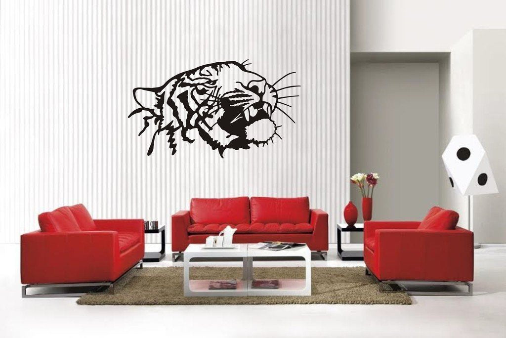 Picniva Tiger Style1 Wall Decal Removable Home Decor