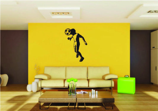 Picniva Soccer Boy Style 18 Removable Vinyl Wall Decal