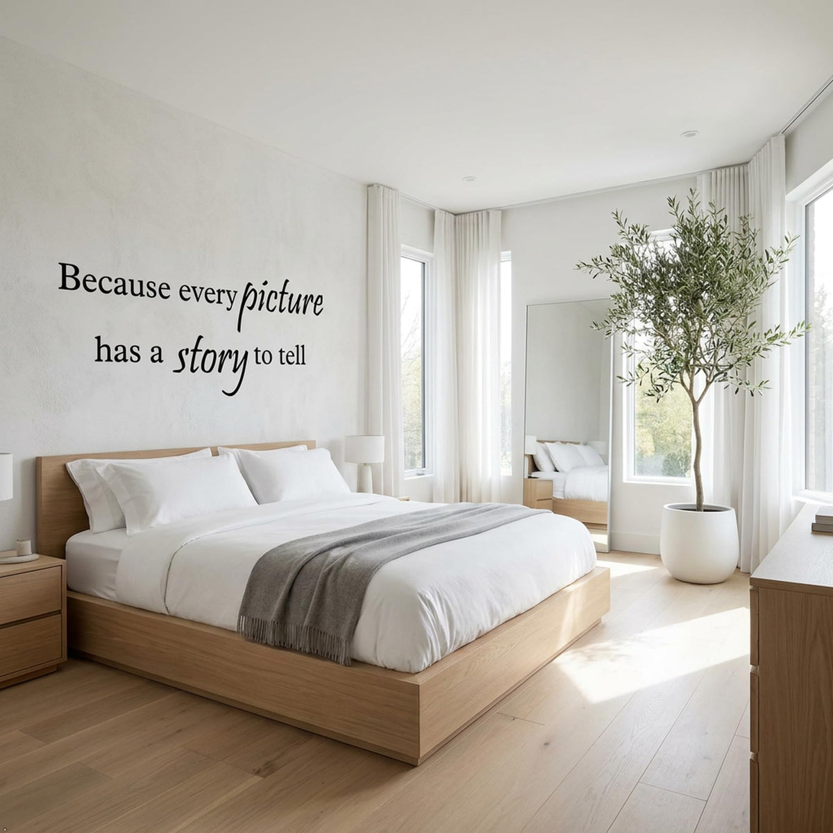 Decaltor Every Picture Story Quote Wall Decal