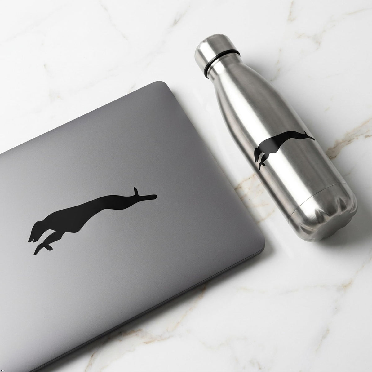 Decaltor Running Greyhound Dog Vinyl Decal for Car Window Laptop