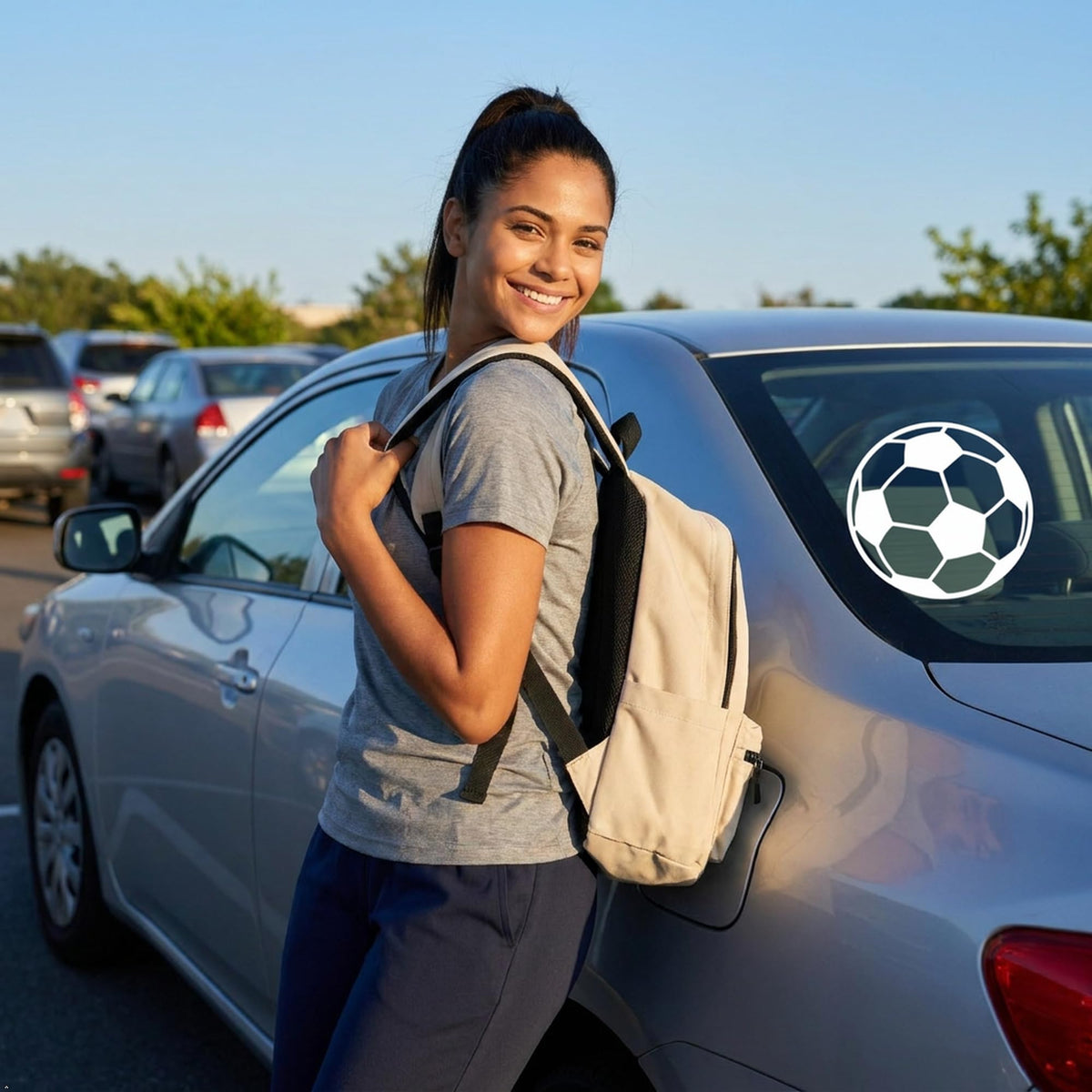 Decaltor Soccer Ball Decal