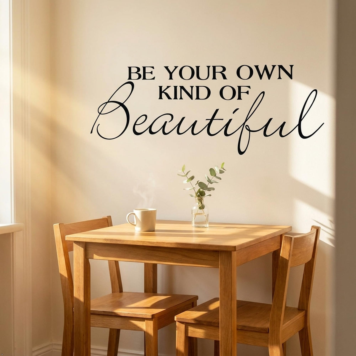 Decaltor Be Your Own Kind Of Beautiful Quotes Sayings Words Art Decor Lettering Vinyl Wall Art Inspirational Uplifting