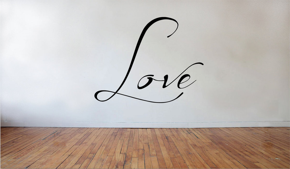 Picniva Love Removable Vinyl Wall Decal, 22 x 21 in