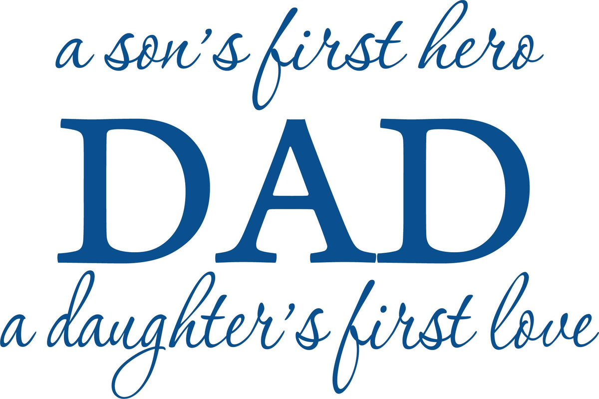 Decaltor Dad First Hero Decal