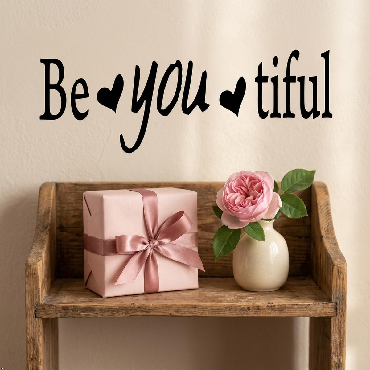 Decaltor Be You Tiful Vinyl Wall Decal, Home Decor