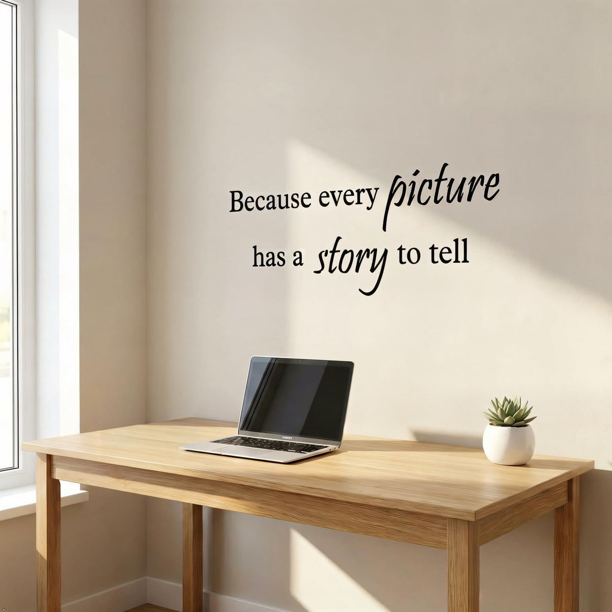Decaltor Every Picture Story Quote Wall Decal