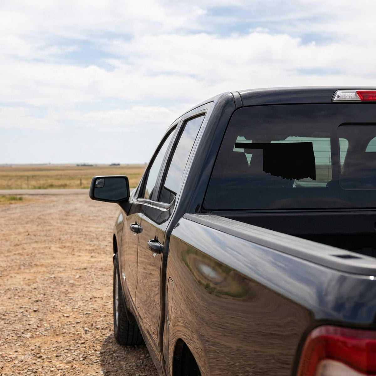 Picniva Oklahoma OK Map Vehicle Decal