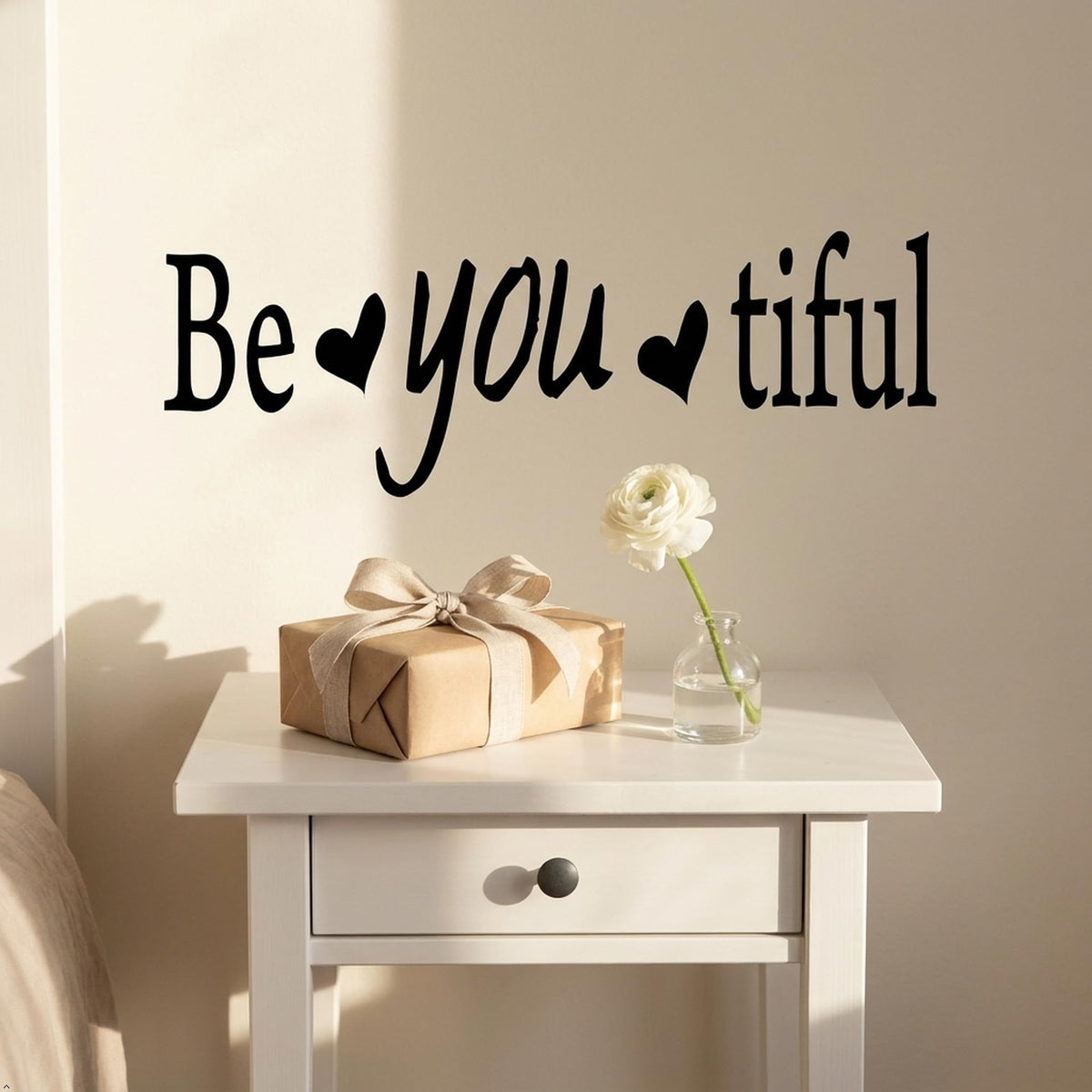 Decaltor Be You Tiful Vinyl Wall Decal, Home Decor